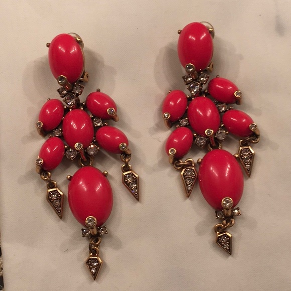 Oscar de la Renta new earrings